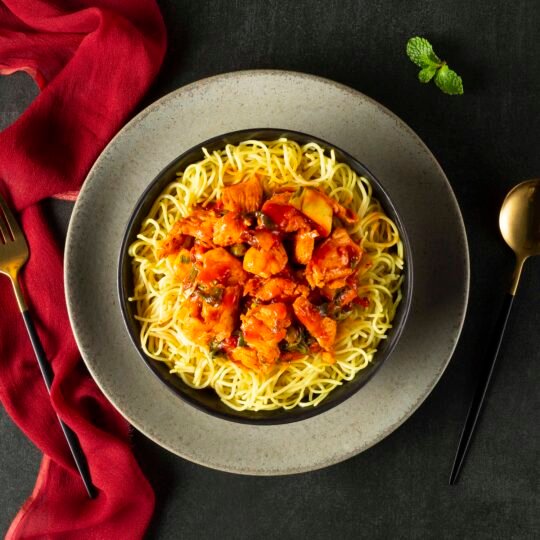 Dry Thukpa Chicken - Yeti