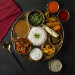 Thakali Thali Khassi ko ledo_Yeti - the Himalayan Kitchen