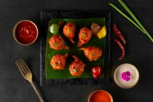 Buff, Chicken and veg Schezwan Momo_Yeti - the Himalayan Kitchen