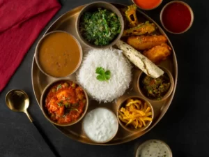 Thakali Thali veg Mushroom_Yeti - the Himalayan Kitchen