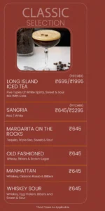 Bhubaneswar Bar Menu_Yeti - the Himalayan Kitchen