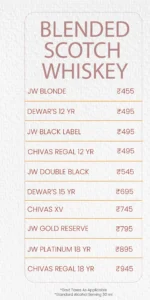 Bhubaneswar Bar Menu_Yeti - the Himalayan Kitchen