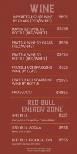 Delhi NCR Bar Menu_Yeti - the Himalayan Kitchen