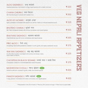 Food Menu Delhi_Yeti - the Himalayan Kitchen