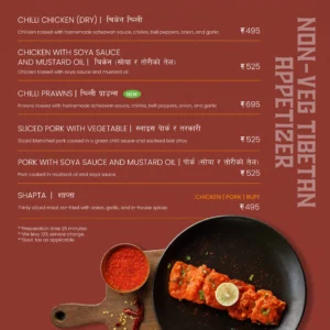 Food Menu Saket_Yeti - the Himalayan Kitchen
