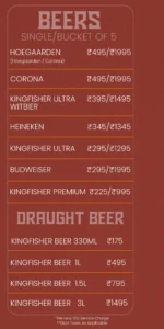 Pune Bar Menu_Yeti - the Himalayan Kitchen