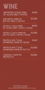 Delhi bar Menu_Yeti - the Himalayan Kitchen