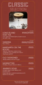 Delhi bar Menu_Yeti - the Himalayan Kitchen