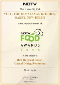 Yeti - The Himalayan Kitchen saket new delhi