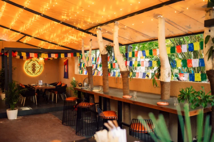 Interior Kalyani Nagar outlet_ Yeti, The Himalayan Kitchen