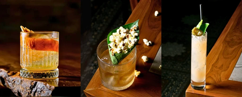 Yeti’s signature cocktails, The Himalayan Kitchen