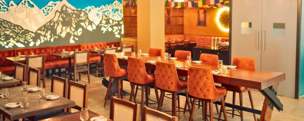 Interior baner outlet_ Yeti, The Himalayan Kitchen