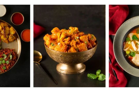 Yeti Veg Platter, Alu Gobhi Tarkari, Veg Thenthuk_Yeti, The Himalayan Kitchen