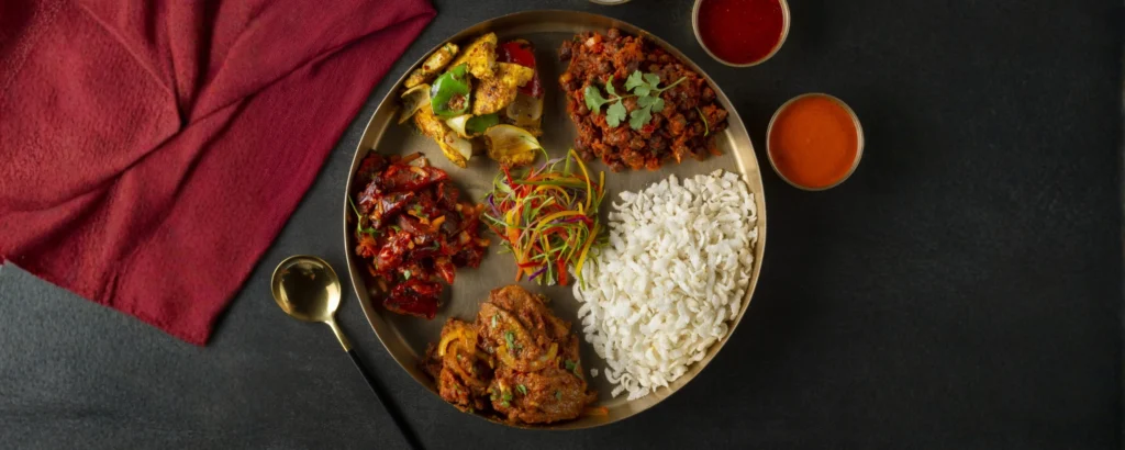 Nepali Platter Yeti The Himalayan Kitchen