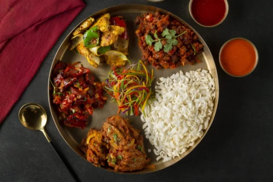 Nepali Platter Yeti The Himalayan Kitchen