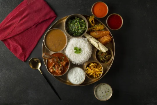 Non-Veg Thakali Thali Cyber Hub Yeti, The Himalayan Kitchen