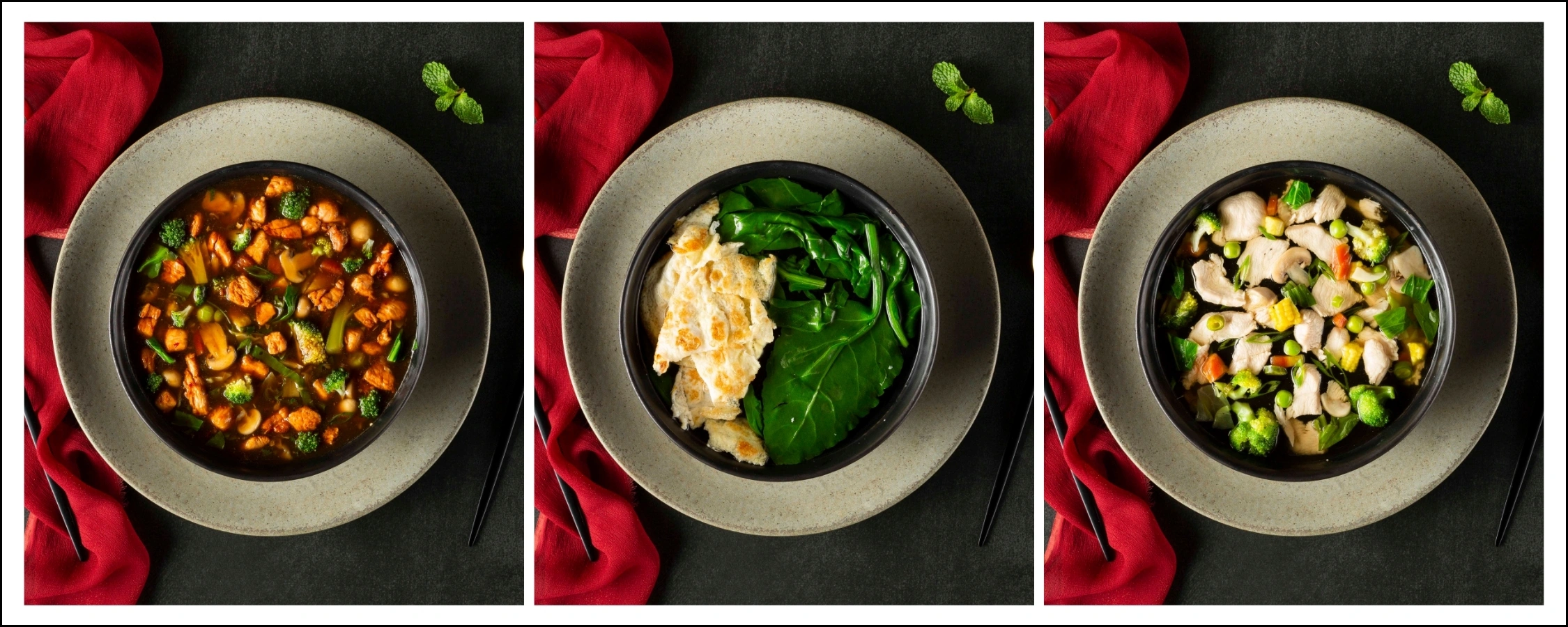 Chicken Hot Spinach and Egg Chicken Clear Himalayan Soup Yeti,The Himalayan Kitchen,